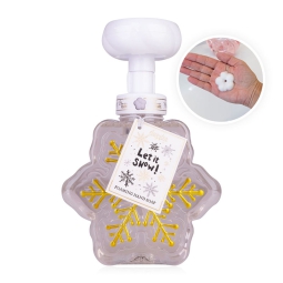 DISPENSER SAPONE SNOWFLAKE CON FORMINA PER SCHIUMA