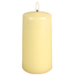 CANDELA MOCCOLO D5,8H12CM ORO LUCIDO