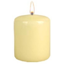 CANDELA MOCCOLO D5,8H7CM ORO LUCIDO