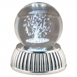 SFERA LUMINOSA D6CM ALBERO VITA BATTERIA GIFTBOX