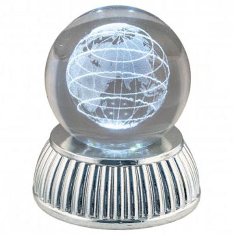 SFERA LUMINOSA D8CM GLOBO BATTERIA GIFTBOX