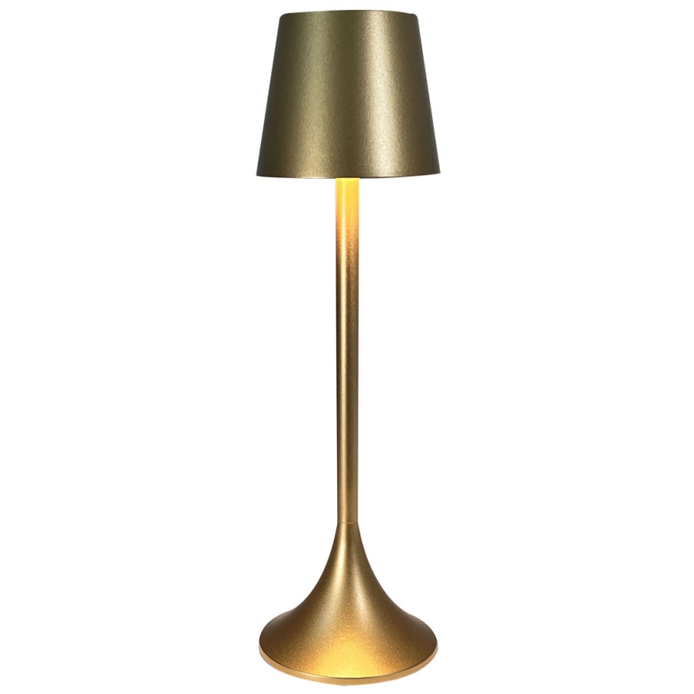 LAMPADA ELLON ORO 3,5W   10X38CM ALLUMINIO