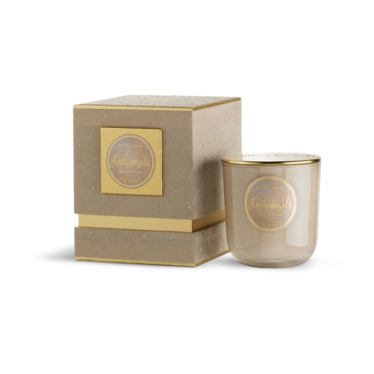 CANDELA 210GR LE STELLE ANDROMEDA MIELE/FAVA TONKA