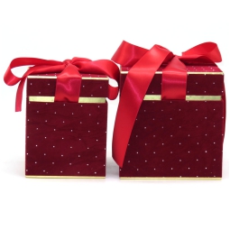 SCATOLA SET 2 PEZZI BRILLIANT ROSSA