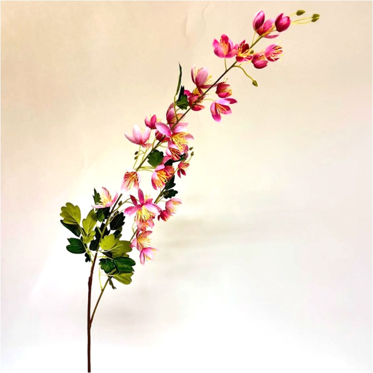 RAMO DI PESCO ROSA 93CM