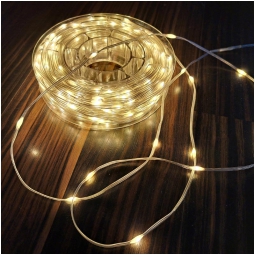 LUMINARIA 300 LED 30MT BIANCO CALDO CORRENTE