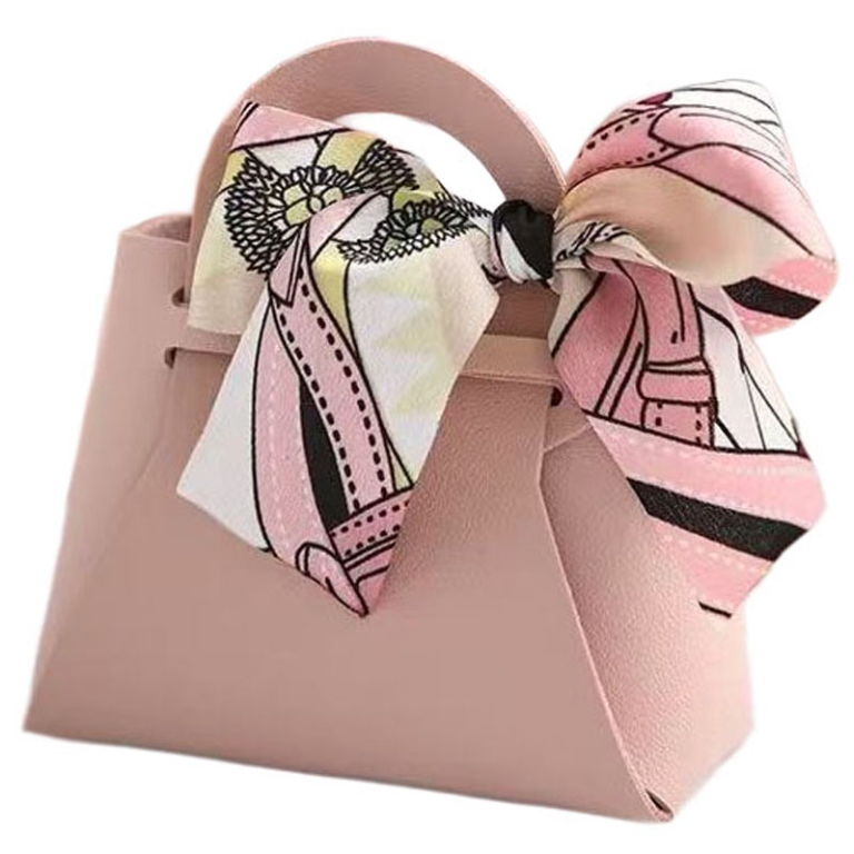 BORSETTA MINI FOULARD    10X5H11CM 10PZ ROSA