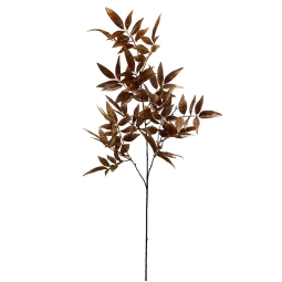 RAMO CON FOGLIE H120CM   RUGGINE