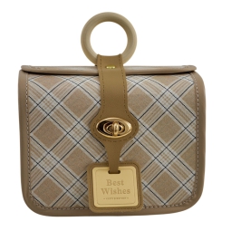 SCATOLA VINTAGE BAULETTO MARRONE 17,8X12,7X14CM