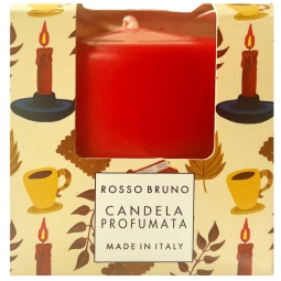 CANDELA PROFUMATA        D6H5,5CM ROSSO BRUNO