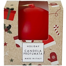 CANDELA SFERA PROFUMATA  D6CM HOLIDAYS