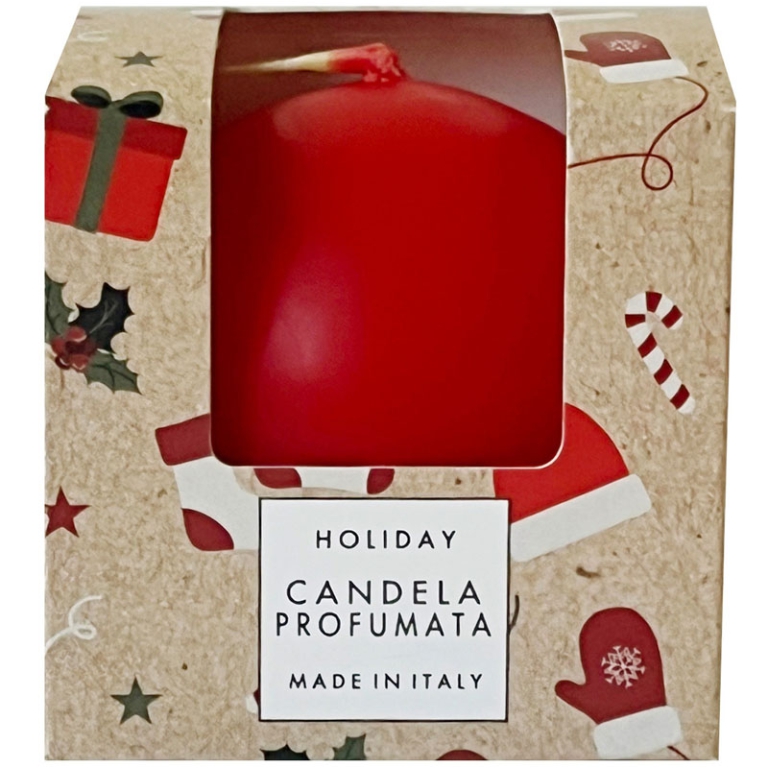 CANDELA SFERA PROFUMATA  D6CM HOLIDAYS