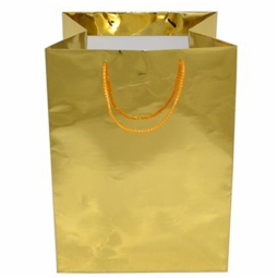 SHOPPER PANETTONE 26X26H35CM ORO