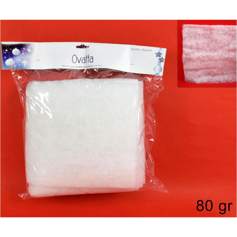 TAPPETO NEVE 200X50CM    OVATTA BIANCO