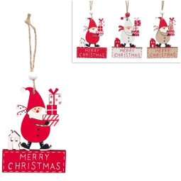 DECORO DA APPENDERE 2 PEZZI  SOGGETTI ASSORTITI