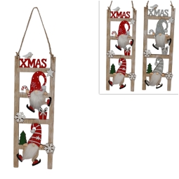 DECORO DA APPENDERE XMAS GNOMI COLORI ASSORTITI