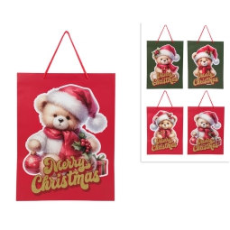 SHOPPER 38X11H50CM ORSETTO SOGGETTI ASSORTITI