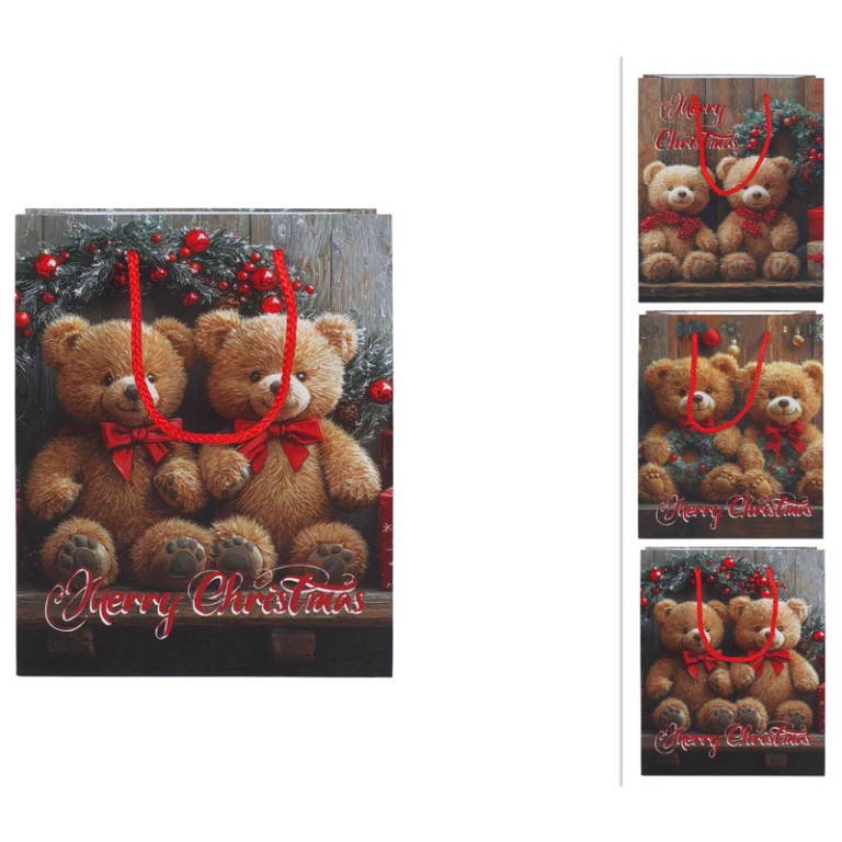 SHOPPER 14X18X8CM ORSETTO SOGGETTI ASSORTITI