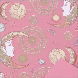 BOBINA PPL 100CMX25MT LUNA 2 LATI ROSA ANTICO