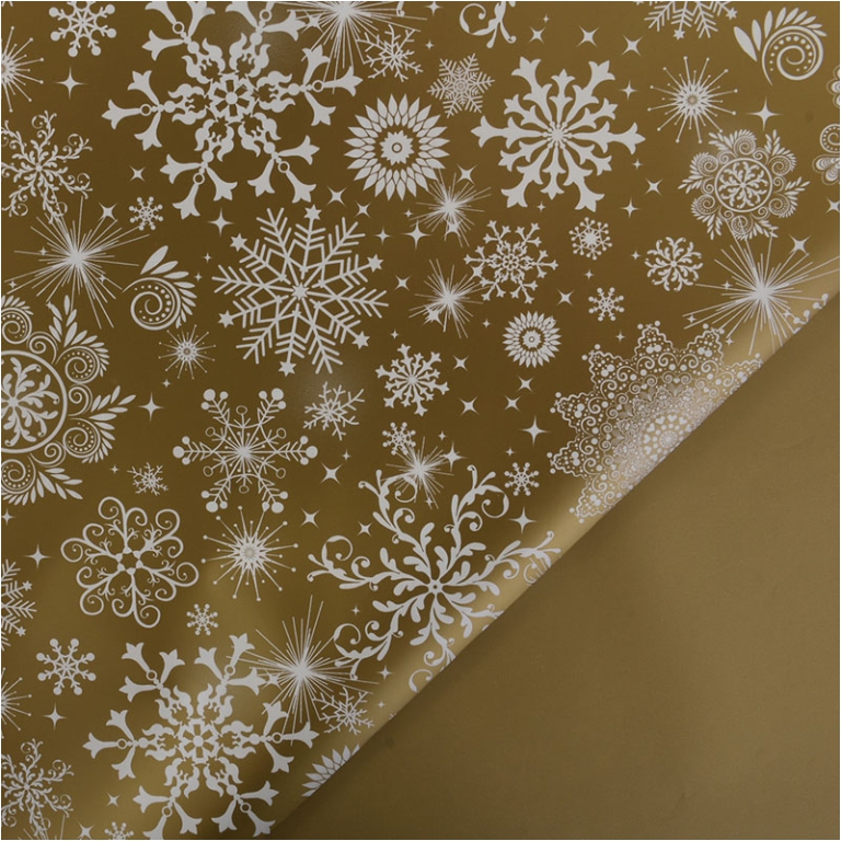 BOBINA PPL 100CMX25MT GLIMMER DOUBLE FANT.ORO/ORO