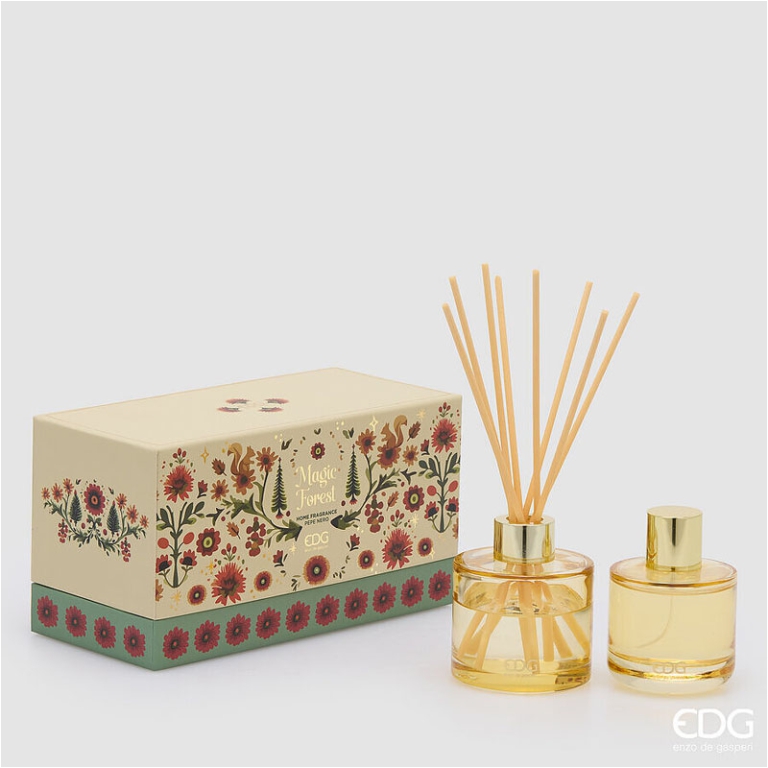 SET PROFUMATORE 100ML E  SPRAY 90ML GIFTBOX