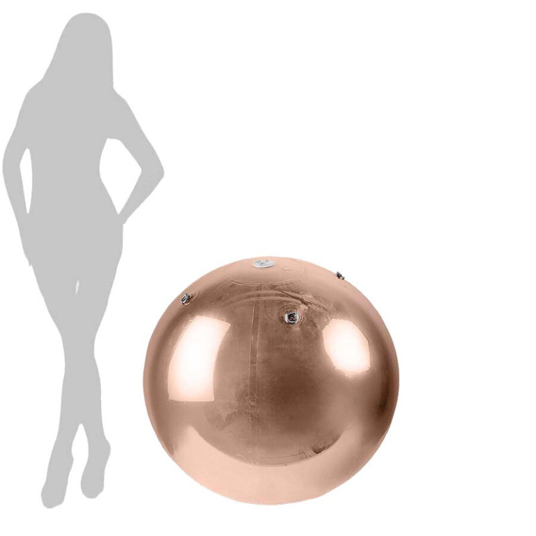SFERA GONFIABILE D80CM ORO ROSA