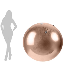 SFERA GONFIABILE D120CM ORO ROSA