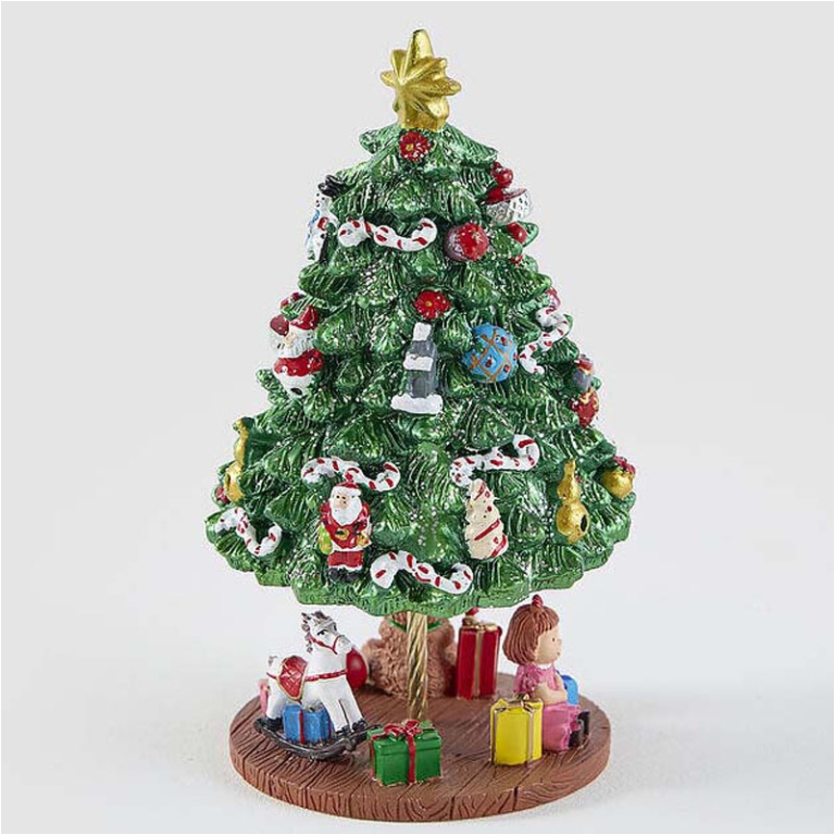 CARILLON PINO CON TRENINO D11H18CM