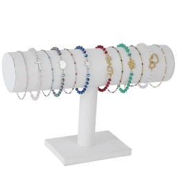 BRACCIALE CRISTALLI 12PZ ACCIAIO PLACCATO EXPO