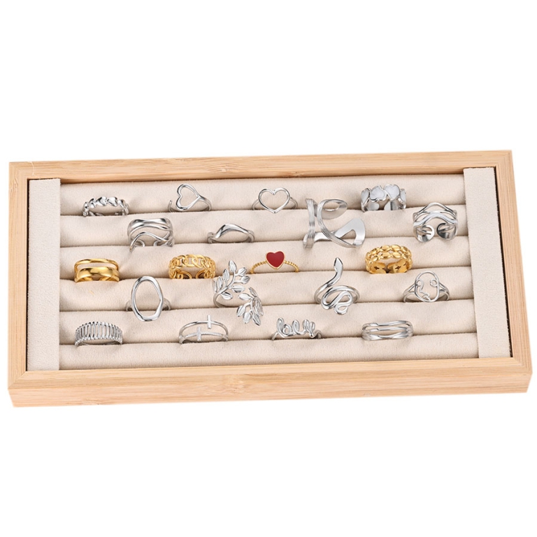 ANELLI 20PZ ACCIAIO SOGGETTI ASSORTITI