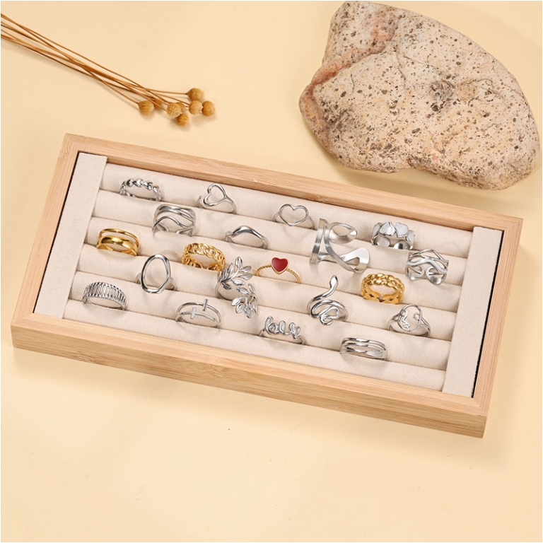 ANELLI 20PZ ACCIAIO SOGGETTI ASSORTITI 2