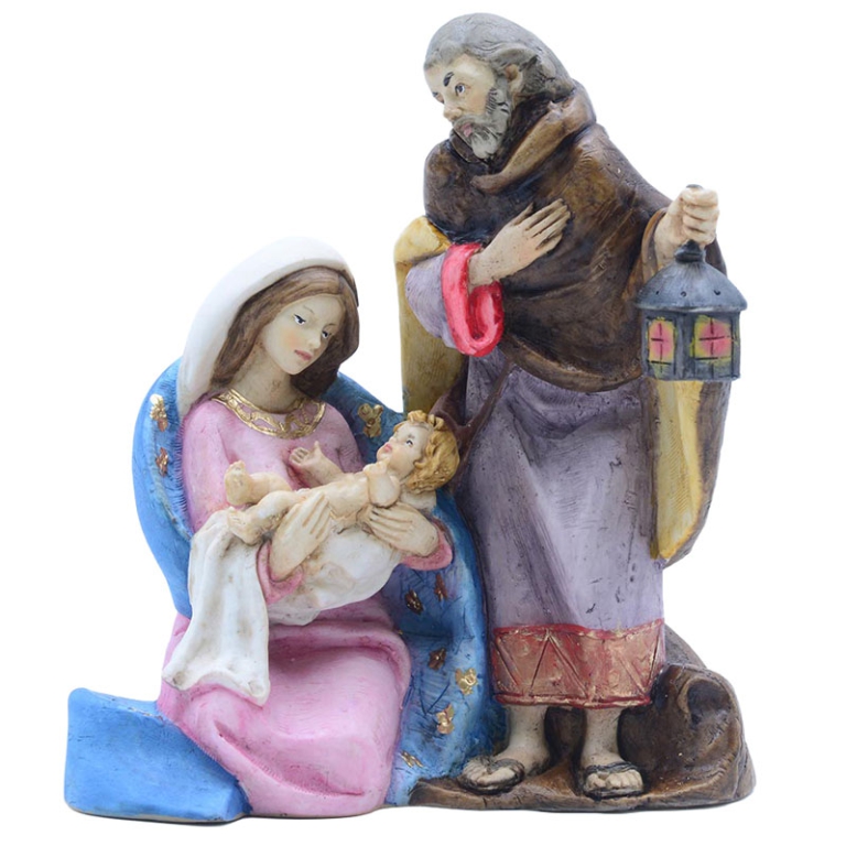NATIVITA' 16CM GRUPPO    3 FIGURE RESINA