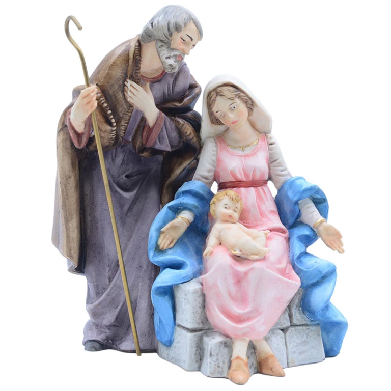 NATIVITA' 16CM GRUPPO    3 FIGURE RESINA