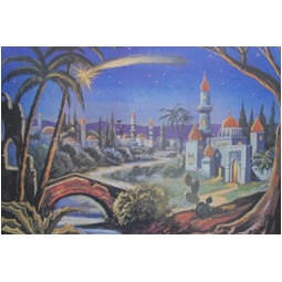 FONDALE PRESEPIO 70X100  ASSORTITO