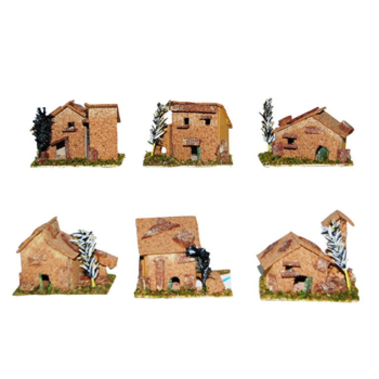 CASINE 2 PEZZI 8X5X7CM       XFC220
