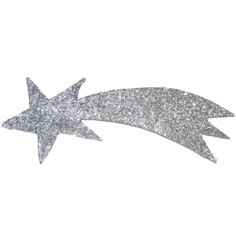 STELLA COMETA ARGENTO    17X6CM