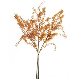 RAMO FOGLIE DI TE H65CM  COLORI AUTUNNALI