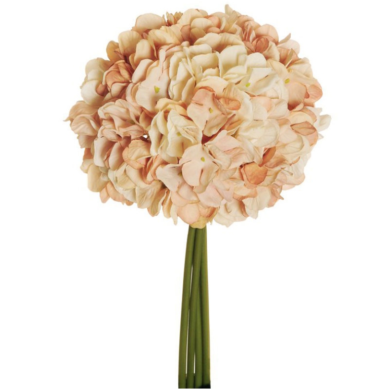 BOUQUET ORTENSIE H35CM   CREMA