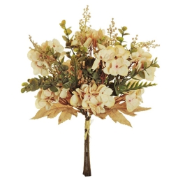 BOUQUET FIORI MISTI H37CM COLORI AUTUNNALI