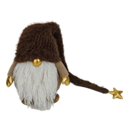 GNOMO H23CM BEIGE CON CAPPELLO