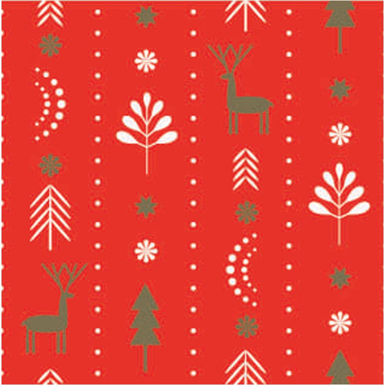CARTA REGALO 70X100CM 10 FOGLI NATALE