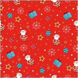 CARTA REGALO 70X100CM 10 FOGLI NATALE