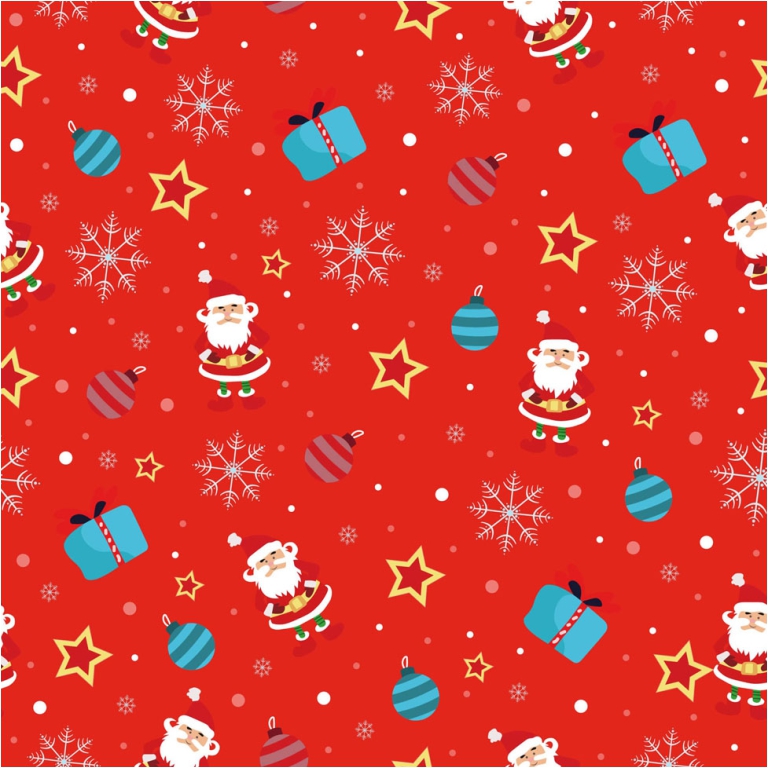 CARTA REGALO 70X100CM 10 FOGLI NATALE