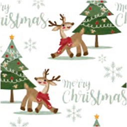 CARTA REGALO 70X100CM 10 FOGLI DIS.131 NATALE