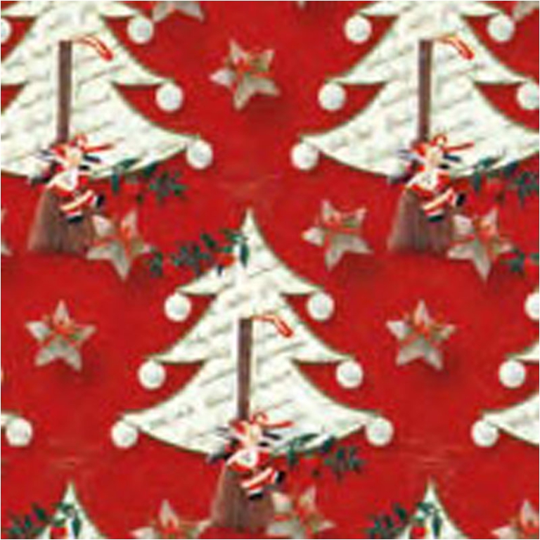 CARTA REGALO 70X100CM 10 FOGLI DIS.116 NATALE