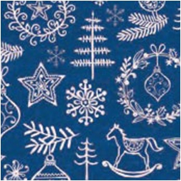 CARTA REGALO 70X100CM 10 FOGLI DIS.117 NATALE