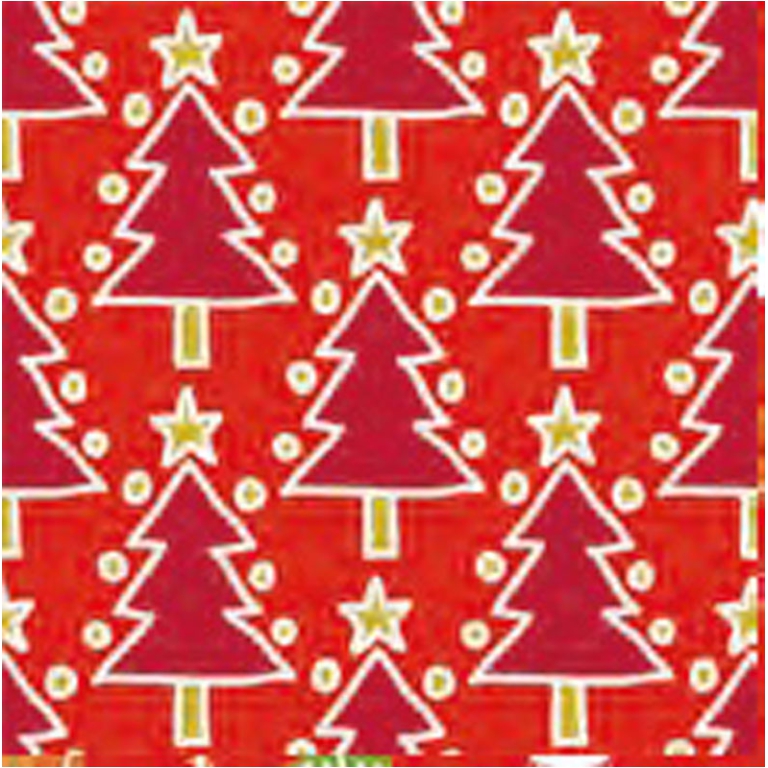 CARTA REGALO 100X140CM 10 FOGLI DIS.100 NATALE