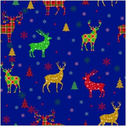CARTA REGALO 70X100CM 10 FOGLI DIS.105 NATALE