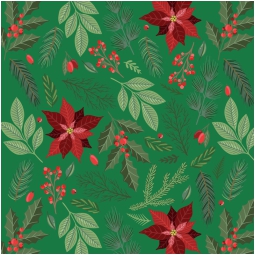 CARTA REGALO 100X140CM 10 FOGLI DIS.109 NATALE