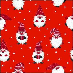 CARTA REGALO 70X100CM 10 FOGLI DIS.134 NATALE